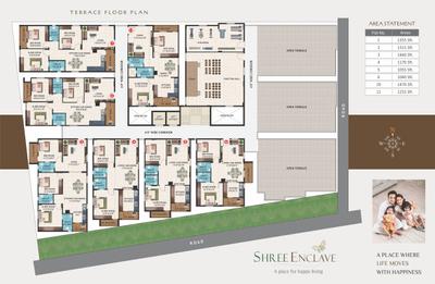 Image of 1000 Sq.ft 2 BHK Apartment / Flat for sale in Shree Enclave, Electronic City, Bengaluru for Rs. 4885445