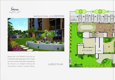 Image of 1476 Sq.ft 2 BHK Apartment / Flat for sale in Silicone Hills, PDPU Road, Gandhinagar for Rs. 6500000