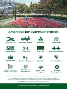Image of 1500 Sq.ft Residential Plot / Land for sale in Shubh Vedanta Greens, Chhachhanpairi, Raipur for Rs. 2500005