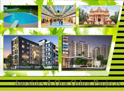 Image of 1561 Sq.ft 3.5 BHK Apartment / Flat for sale in SLNB Sarvayoni City, Khagaul, Patna for Rs. 9500000