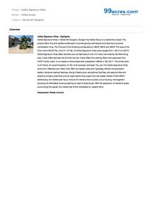 Image of 2205 Sq.ft 4 BHK Villa for sale in Vatika Signature Villas, Sector 82, Gurgaon for Rs. 69000000