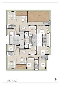 Image of 4320 Sq.ft 4 BHK Apartment / Flat for sale in Greencraft Residences, Satellite, Ahmedabad for Rs. 42100000