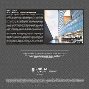 Image of 500 Sq.ft 1 BHK Apartment / Flat for sale in Lodha Palava Estela D To G, Dombivli East, Thane for Rs. 4200000