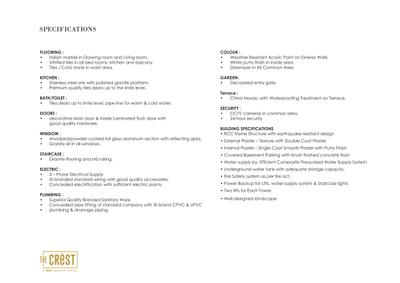 Image of 2512 Sq.ft 4 BHK Apartment / Flat for sale in Swastik The Crest, Nikol, Ahmedabad for Rs. 29500000