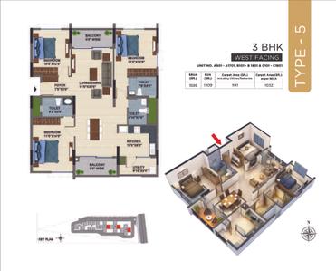 Image of 3785 Sq.ft 3 BHK Villa for sale in NCC Urban Mayfair, Anantapura, Bengaluru for Rs. 58000000