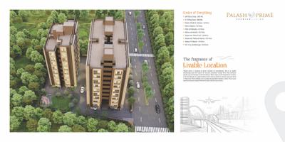 Image of 1700 Sq.ft 3 BHK Apartment / Flat for sale in Palash Prime, Chandkheda, Ahmedabad for Rs. 7300000