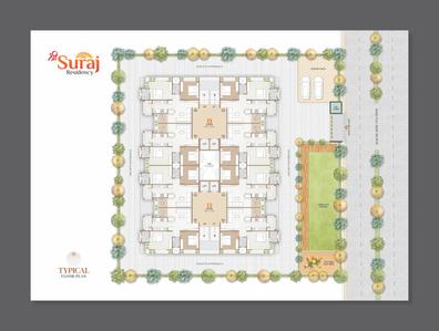 Image of 800 Sq.ft 2 BHK Apartment / Flat for sale in Shri Suraj Residency, Vavol, Gandhinagar for Rs. 4500000