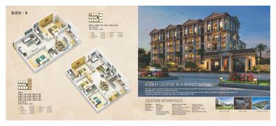 Image of 1045 Sq.ft 2 BHK Apartment / Flat for sale in SLV Icon, Yelahanka, Bengaluru for Rs. 12900000