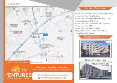 Image of 1000 Sq.ft 2 BHK Apartment / Flat for sale in Trinity Provica Dream Valley, Sector 72, Noida for Rs. 5187000