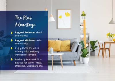 Image of 1050 Sq.ft 2 BHK Apartment / Flat for sale in Saheel I Trend Life Plus, Wakad, Pune for Rs. 11000000