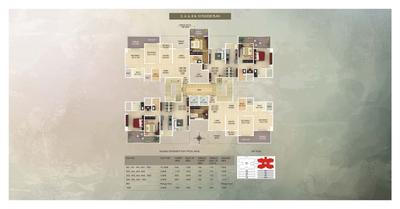 Image of 1250 Sq.ft 2 BHK Apartment / Flat for sale in Alcon Silverleaf, Mundhwa, Pune for Rs. 9779000