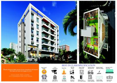 Image of 790 Sq.ft 1 BHK Apartment / Flat for sale in Percept Bounty 4, Wadgaon Sheri, Pune for Rs. 6100000