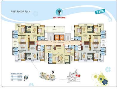 Image of 2490 Sq.ft 4 BHK Apartment / Flat for sale in SDC Green Park, Janata Colony, Jaipur for Rs. 19000000