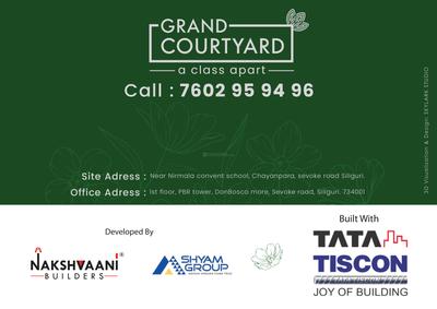 Image of 1000 Sq.ft 2 BHK Apartment / Flat for sale in Nakshvaani Grand Courtyard, Ward 42, Siliguri for Rs. 4370000