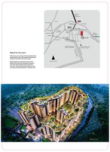 Image of 1340 Sq.ft 3 BHK Apartment / Flat for sale in Siddha Galaxia Phase 1, New Town, Kolkata for Rs. 9800000