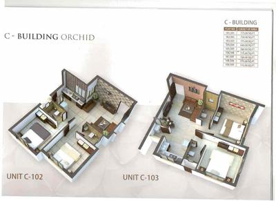 Image of 560 Sq.ft 1 BHK Apartment / Flat for sale in Prabhakunj Flowers, Kabilpore, Navsari for Rs. 1450000