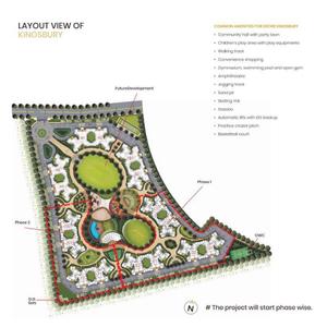 Image of 1014 Sq.ft 2 BHK Apartment / Flat for sale in Pride Kingsbury Phase II, Charholi Budruk, Pune for Rs. 8500000