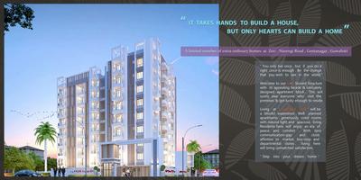 Image of 1596 Sq.ft 3 BHK Apartment / Flat for sale in Swasteek Tusar Tower, Geeta Nagar, Guwahati for Rs. 11100000