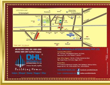 Image of 1000 Sq.ft Residential Plot / Land for sale in DHL Billionaires Land Mark, Phanda Kala, Bhopal for Rs. 1500000