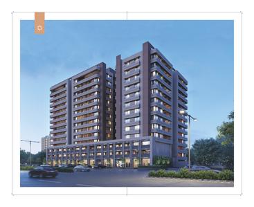 Image of 2500 Sq.ft 2 BHK Apartment / Flat for sale in Shreenath Vaidehi Shine, Vavol, Gandhinagar for Rs. 6500000