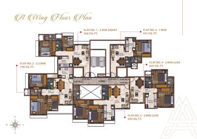 Image of 1136 Sq.ft 2 BHK Apartment / Flat for sale in Akshay Paradise, Chembur, Mumbai for Rs. 18900000