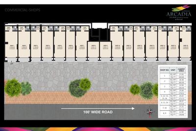 Image of 1020 Sq.ft 2 BHK Apartment / Flat for sale in Goel Ganga Arcadia A Building, Kharadi, Pune for Rs. 11000000
