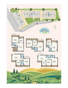 Image of 460 Sq.ft 1 BHK Apartment / Flat for sale in Royal Heritage, Vangani, Thane for Rs. 1600000