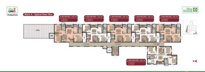 Image of 930 Sq.ft 2 BHK Apartment / Flat for sale in Isha Uni5, Nedumgundram, Chennai for Rs. 6720000