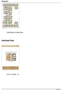 Image of 1394 Sq.ft 3 BHK Apartment / Flat for sale in Ramaniyam Pushkar, Sholinganallur, Chennai for Rs. 12000000
