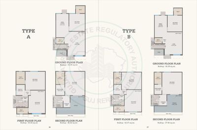 Image of 1756 Sq.ft 4 BHK Villa for sale in Navya Swarnim Palace, Tarsali, Vadodara for Rs. 8100000