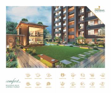 Image of 1728 Sq.ft 3 BHK Apartment / Flat for sale in Shree Hari Radhe Parisar, Hathijan, Ahmedabad for Rs. 5800000