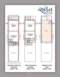 Image of 5958 Sq.ft 3 BHK Duplex for sale in Balaji Land Sanket Bunglows, Swati Park, Rajkot for Rs. 5851000