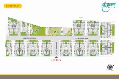 Image of 1440 Sq.ft 4 BHK Villa for sale in Radhe Vrundavan Villa, Raysan, Gandhinagar for Rs. 27500000