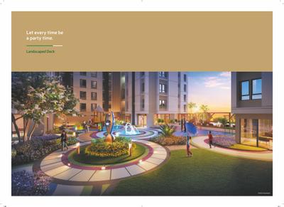 Image of 836 Sq.ft 2 BHK Apartment / Flat for sale in Unimark Lakewood Estate Phase I, New Garia, Kolkata for Rs. 7500000