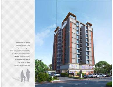 Image of 1200 Sq.ft 3 BHK Apartment / Flat for sale in Shlok Mirabel, Gota, Ahmedabad for Rs. 8500000