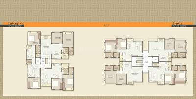 Image of 1000 Sq.ft 2 BHK Apartment / Flat for sale in Darshanam Avenue, Sayajiganj, Vadodara for Rs. 3000000