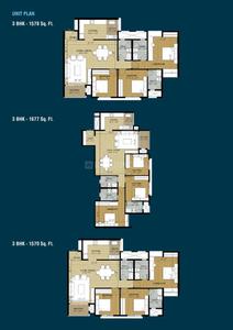 Image of 1250 Sq.ft 2 BHK Apartment / Flat for sale in Puravankara Purva Midtown, Dooravani Nagar, Bengaluru for Rs. 17500000