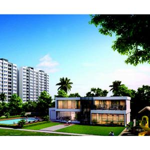 Image of 699 Sq.ft 1 BHK Apartment / Flat for sale in Paranjape Forest Trails Everglades H3 And H4, Pirangut, Pune for Rs. 4300000