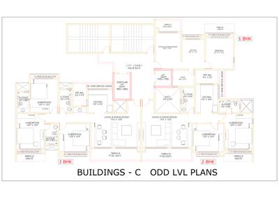 Image of 1228 Sq.ft 2 BHK Apartment / Flat for sale in Akshar Altorios 2 O, Hadapsar, Pune for Rs. 10000000