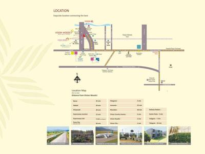 Image of 639 Sq.ft 2 BHK Apartment / Flat for sale in Siddhivinayak Vision Woods 1, Jambhul, Pune for Rs. 2090000
