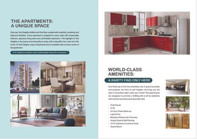 Image of 800 Sq.ft 2 BHK Apartment / Flat for sale in Ved Heights 18, Dholai, Jaipur for Rs. 4200000