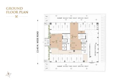Image of 760 Sq.ft 2 BHK Apartment / Flat for sale in Triumph Omkareshwar, Borivali East, Mumbai for Rs. 15700000