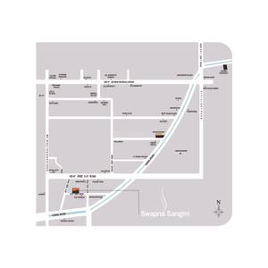 Image of 1600 Sq.ft 3 BHK Apartment / Flat for sale in Sangini Sangini Swapna, Vesu, Surat for Rs. 10000000