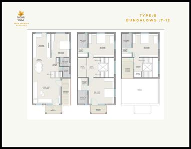Image of 3312 Sq.ft 3 BHK Villa for sale in Sagar Villa, Raysan, Gandhinagar for Rs. 30000000