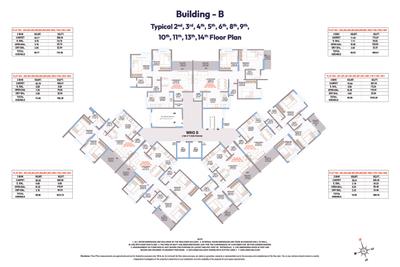 Image of 1080 Sq.ft 2 BHK Apartment / Flat for sale in Legacy Aqua Life, Ravet, Pune for Rs. 7000000