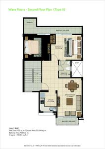 Image of 1850 Sq.ft 3.5 BHK Builder Floor for sale in Wave Floors, Wave City, Ghaziabad for Rs. 9350000