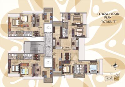 Image of 950 Sq.ft 2 BHK Apartment / Flat for sale in Paradigm Ananda Residency, Borivali West, Mumbai for Rs. 18500000