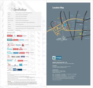 Image of 1809 Sq.ft 3 BHK Apartment / Flat for sale in Swagat Queens Land, Sargasan, Gandhinagar for Rs. 9500000