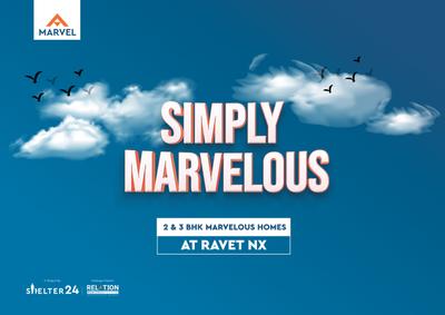 Image of 1200 Sq.ft 2.5 BHK Apartment / Flat for sale in Shelter Marvel, Kiwale, Pune for Rs. 7500000