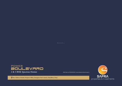 Image of 1200 Sq.ft 2 BHK Apartment / Flat for sale in Sapra Power Boulevard, Mundhwa, Pune for Rs. 15500000